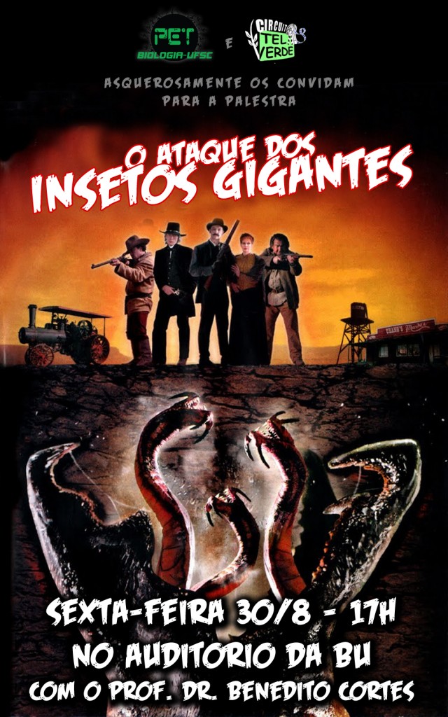 o ataque dos insetos gigantes
